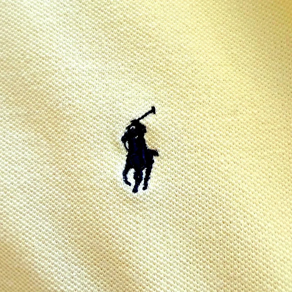 Polo Ralph Lauren Golf Polo Shirt Mens XL Yellow Short Sleeve Casual 100% Cotton
